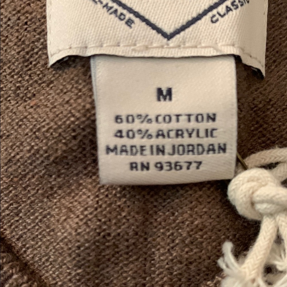 St. John's Bay Brown Crewneck Sweater - Picture 7 of 7